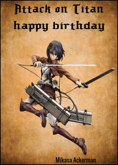 attack on titan flip cards