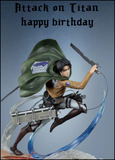 attack on titan flip cards