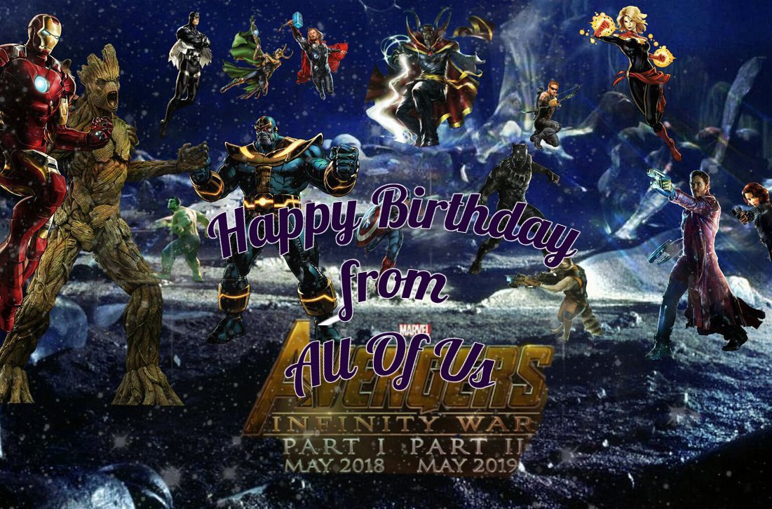 avengers-Infinity-war1 birthday cards