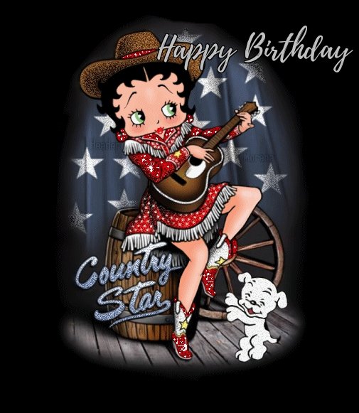 betty boop cowgirl cards