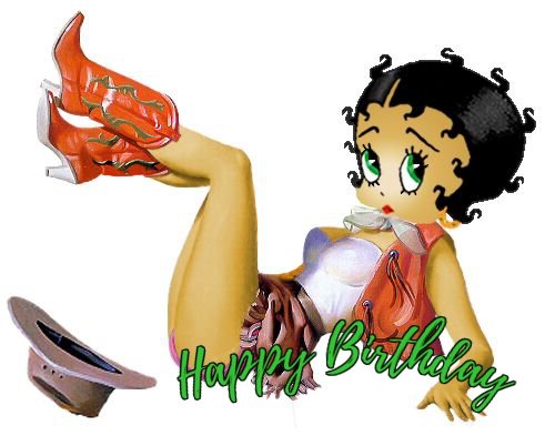 betty boop cowgirl cards