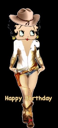 betty boop cowgirl cards