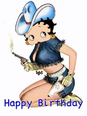 betty boop cowgirl cards