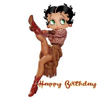 betty boop cowgirl cards