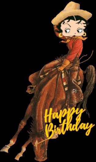 betty boop cowgirl cards