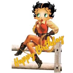 betty boop cowgirl cards