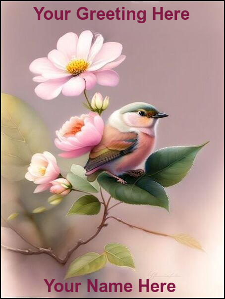 free personalized Greeting card