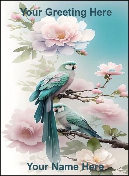 free personalized Greeting card