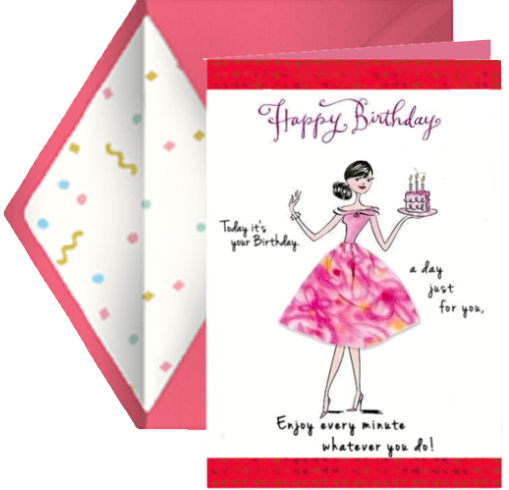 free birthday cards for females