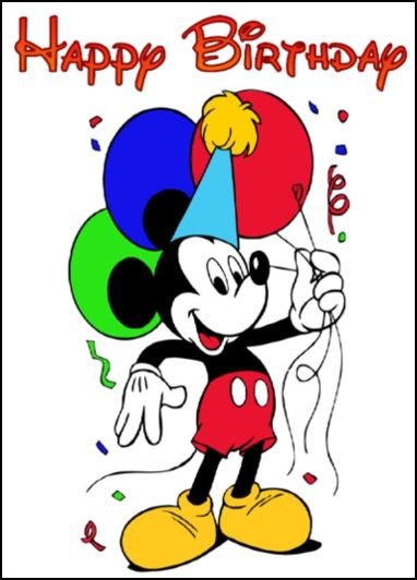 Birthday Flip Cards For Kids