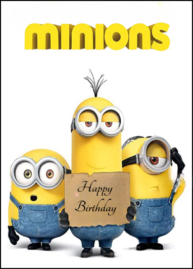 Birthday Flip Cards For Kids