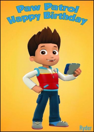 Birthday Flip Cards For Kids