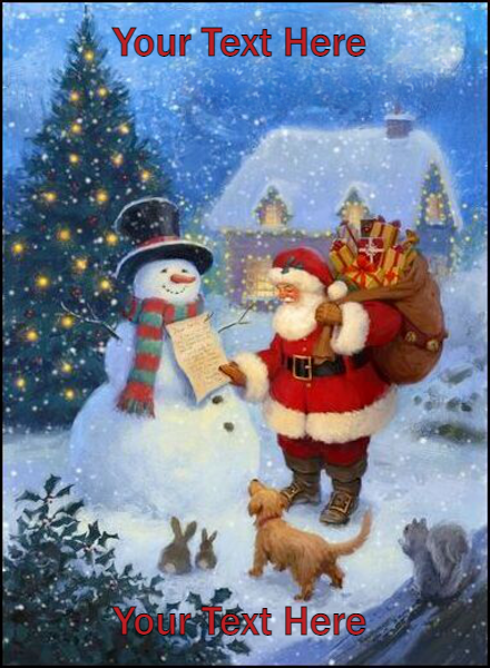 free personalized Greeting card