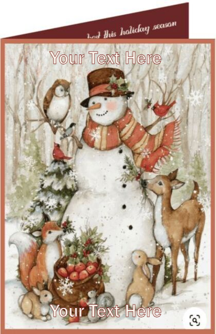 free personalized Greeting card