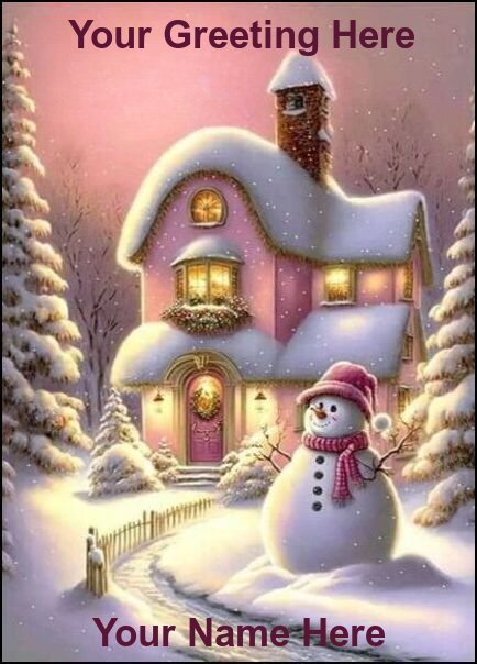 free personalized Greeting card