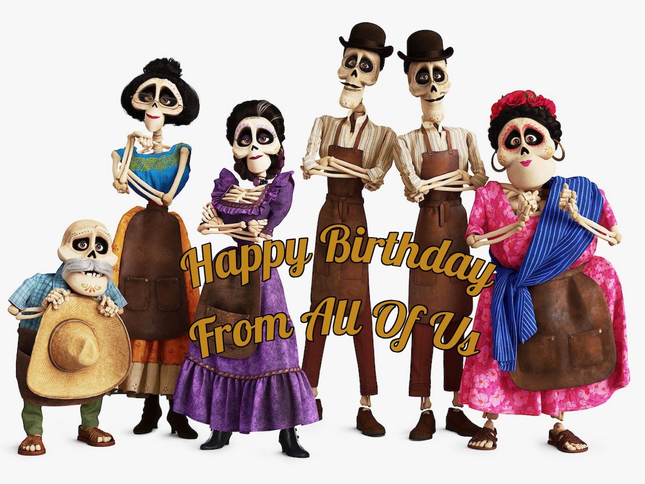 Coco birthday cards