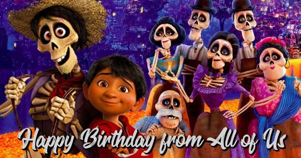 Coco birthday cards
