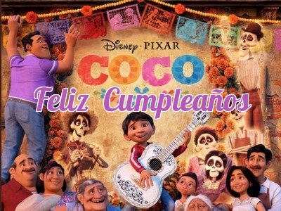 Coco birthday cards