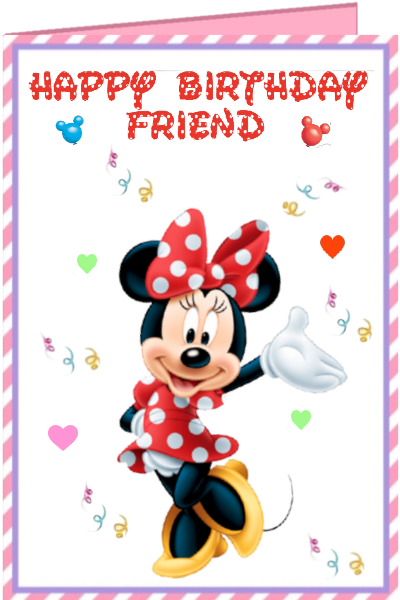 Free Disney birthday eCard