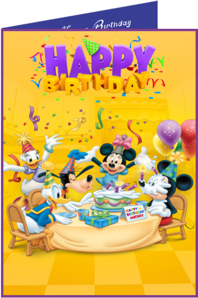 Free Disney eCard
