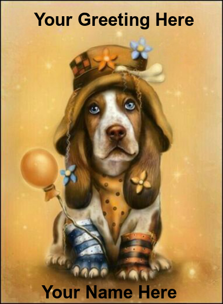 free personalized Greeting card