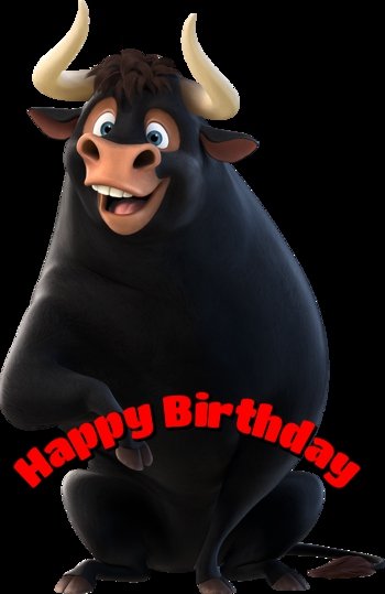 ferdinand-movie birthday cards