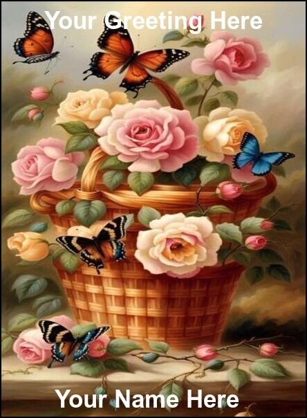 free personalized Greeting card