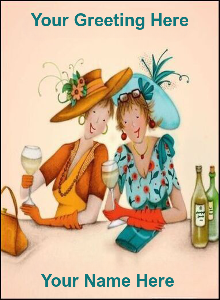 free personalized Greeting card