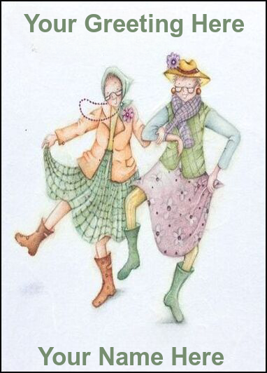 free personalized Greeting card