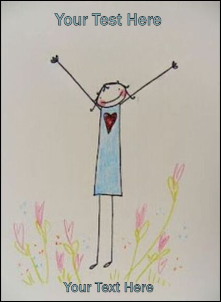 free personalized Greeting card