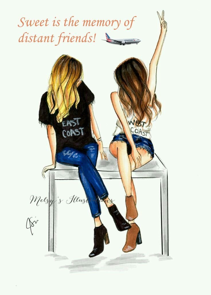 girls-friendship ecards