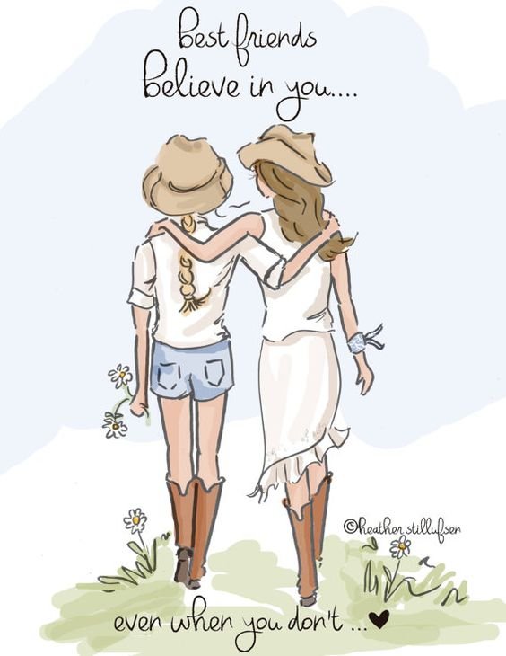 girls-friendship ecards