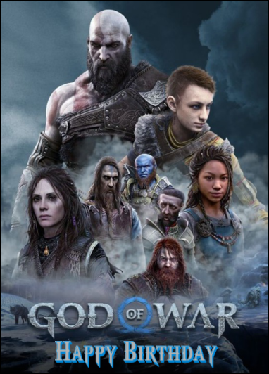 God of War-flip-card