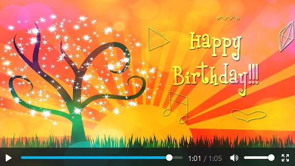 singing birthday ecards