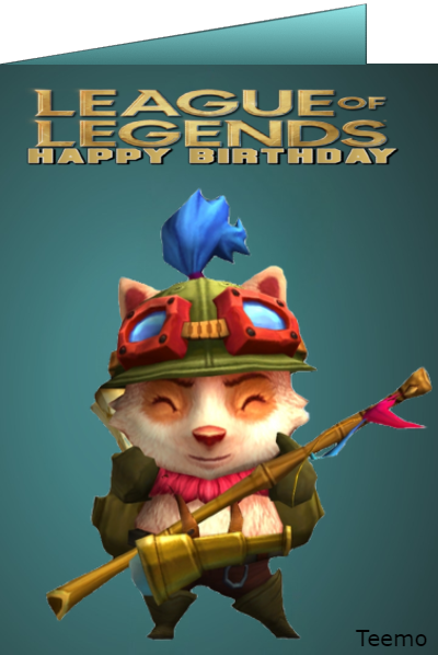 league of legends ecard