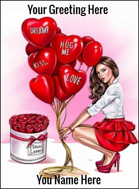 free personalized Greeting card