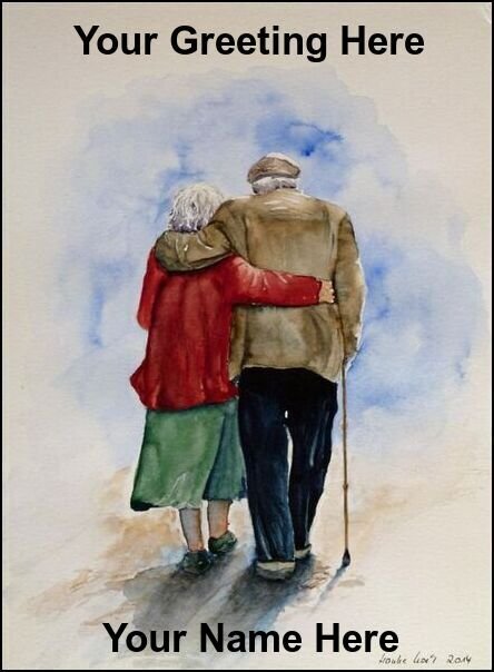 free personalized Greeting card