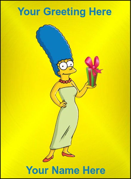 free personalized Greeting card