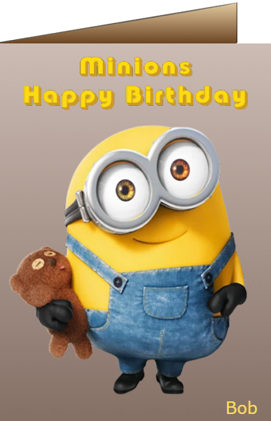 minions birthday ecards