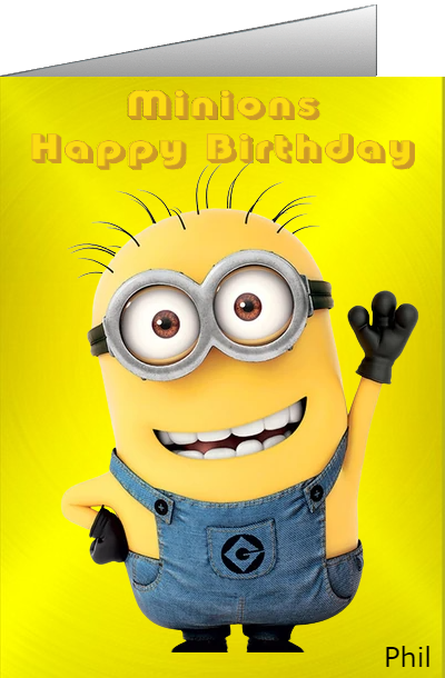minions birthday ecards
