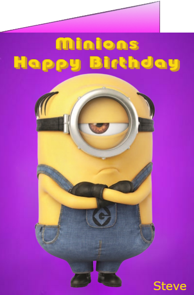 minions birthday ecards