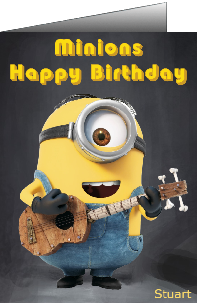 minions birthday ecards
