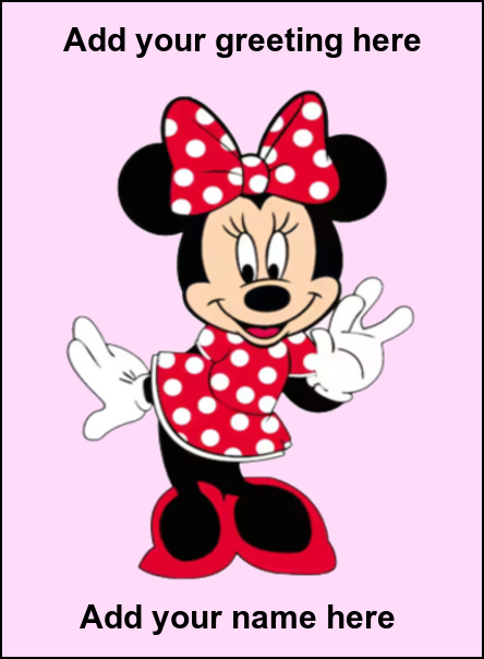 free personalized Greeting card