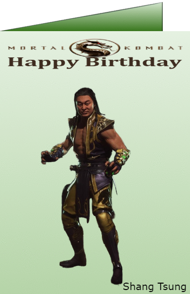 mortal kombat birthday ecards
