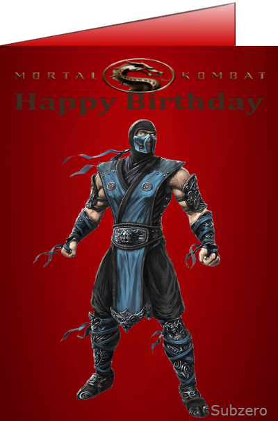 mortal kombat birthday ecards