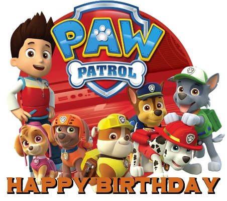 Paw Patrol Birthday Ecards