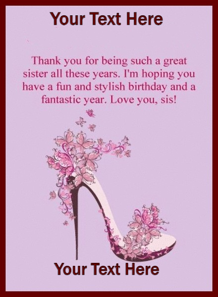 free personalized Greeting card