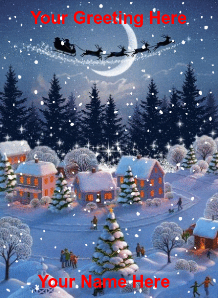 free personalized Greeting card