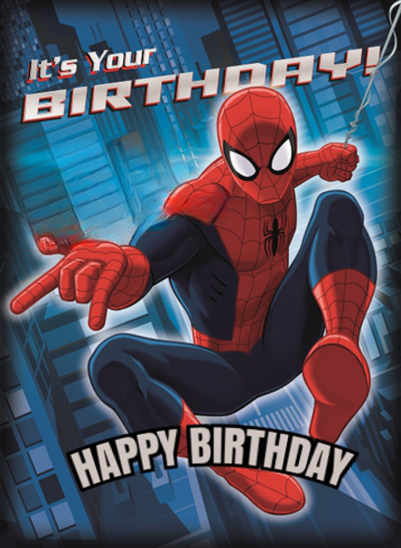 birthday-cards-spiderman