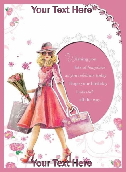 free personalized Greeting card